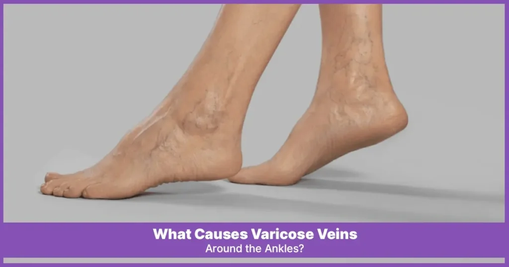 Varicose veins around ankles