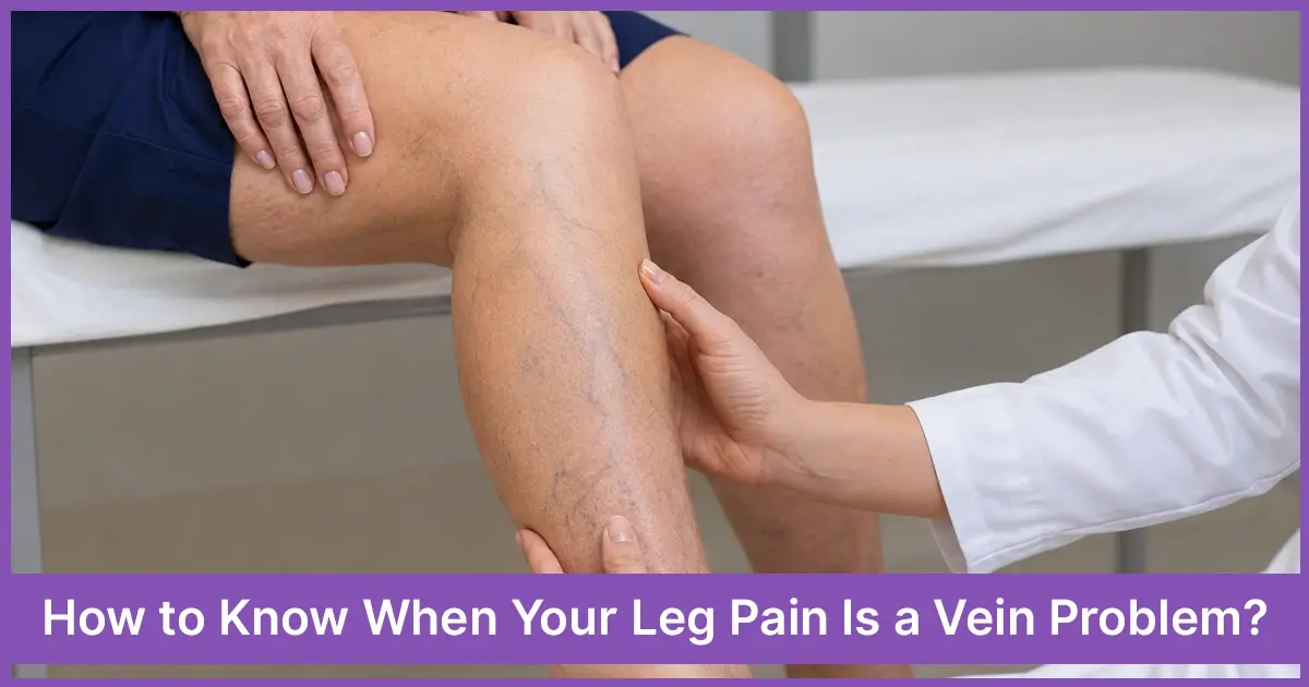 Leg Pain Is a Vein Problem