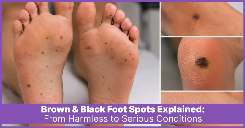 Brown & Black Foot Spots Explained