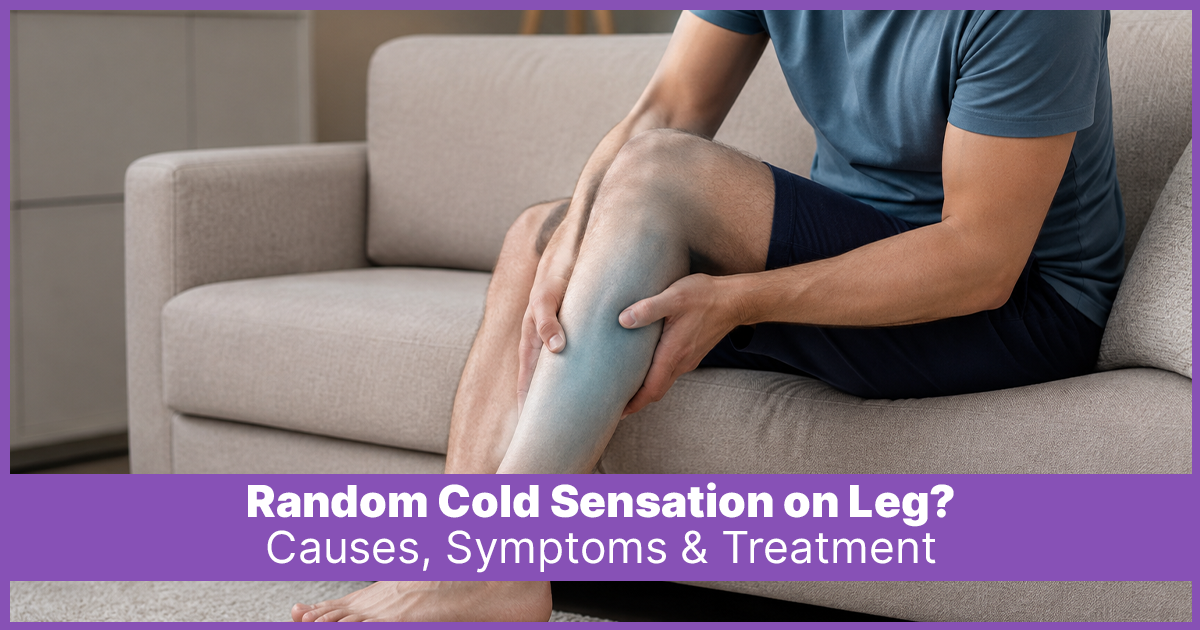 Random Cold Sensation on Leg
