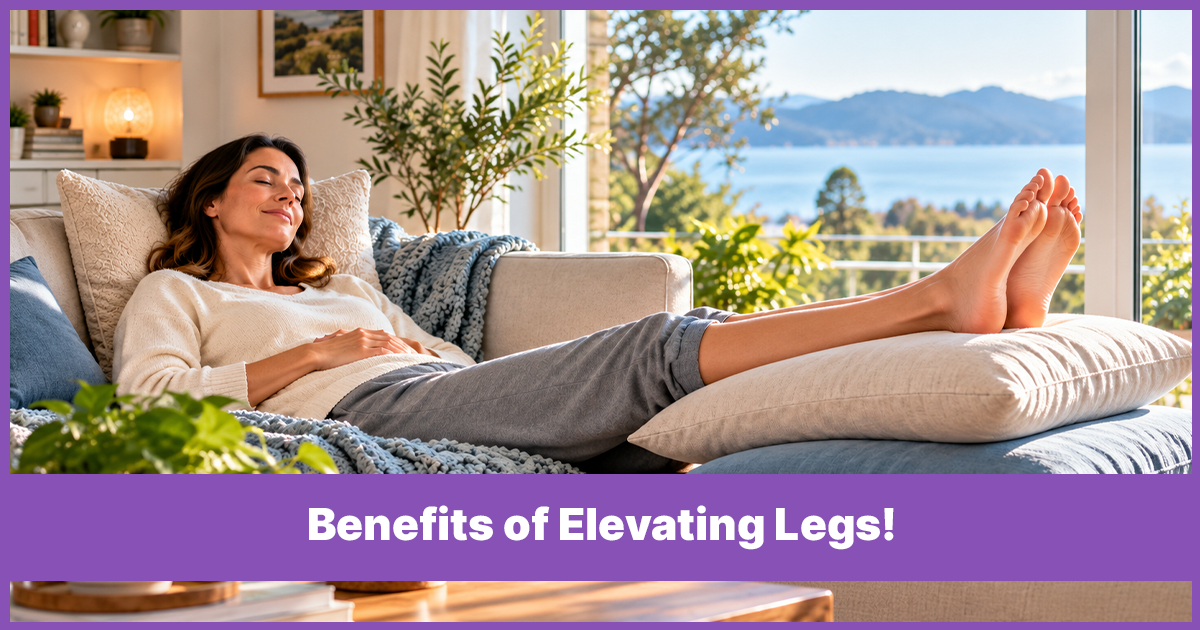 Benefits of Elevating Legs