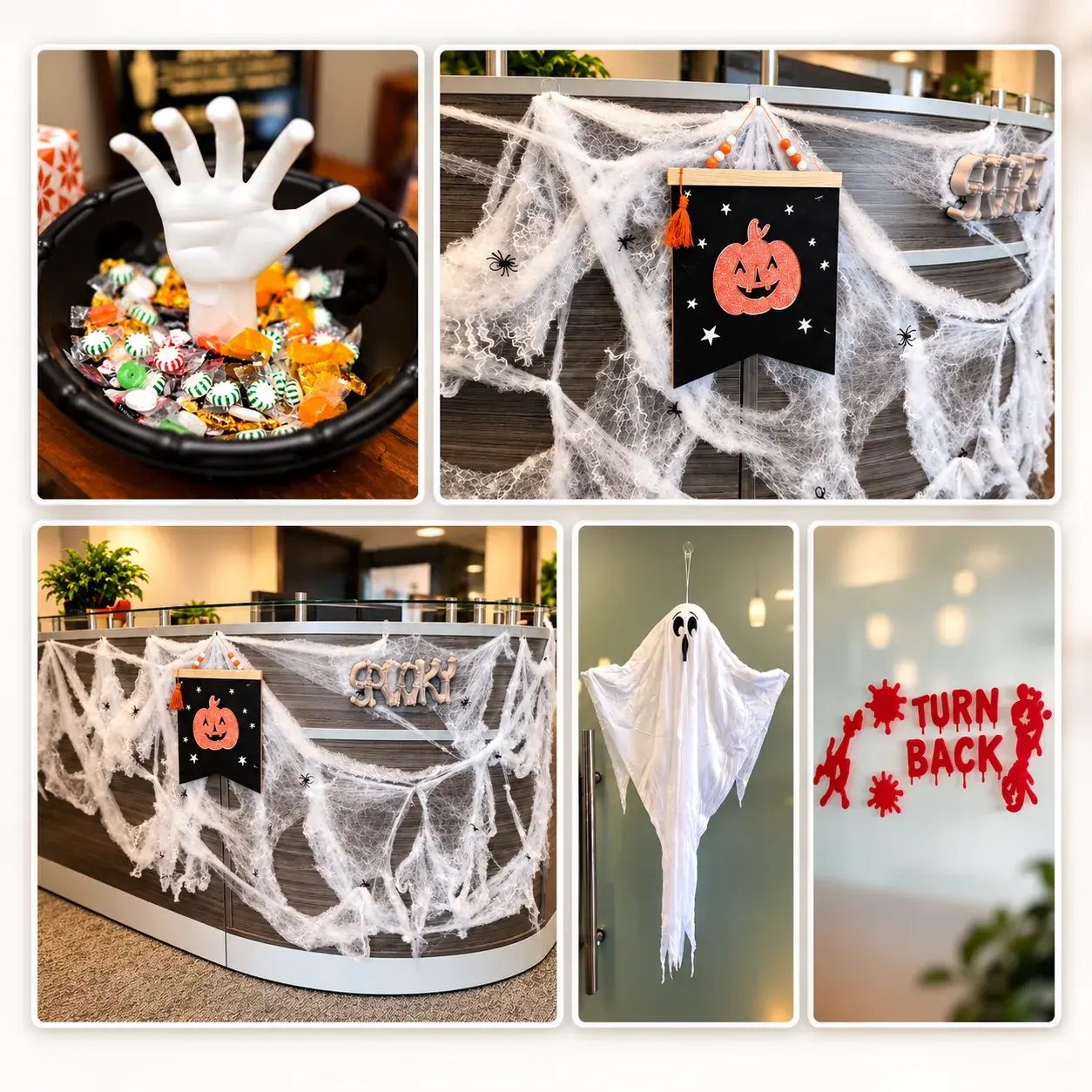Halloween decorations at Chicago Vein Centers